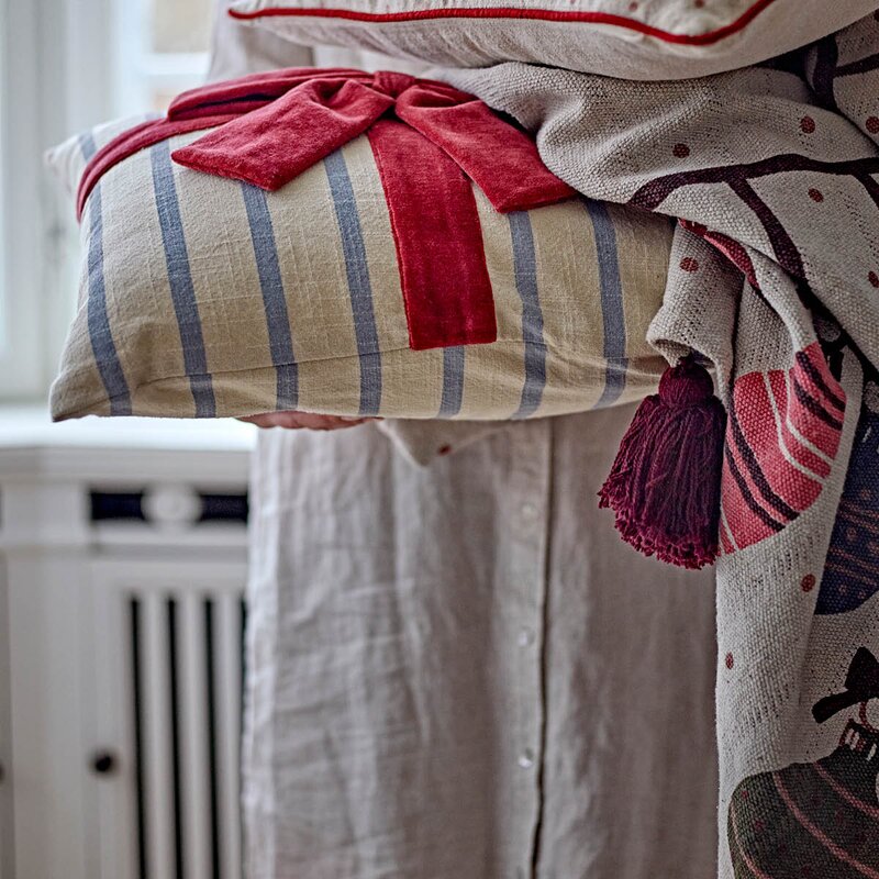 Bloomingville Ornamentia pledd 160x130 cm multi