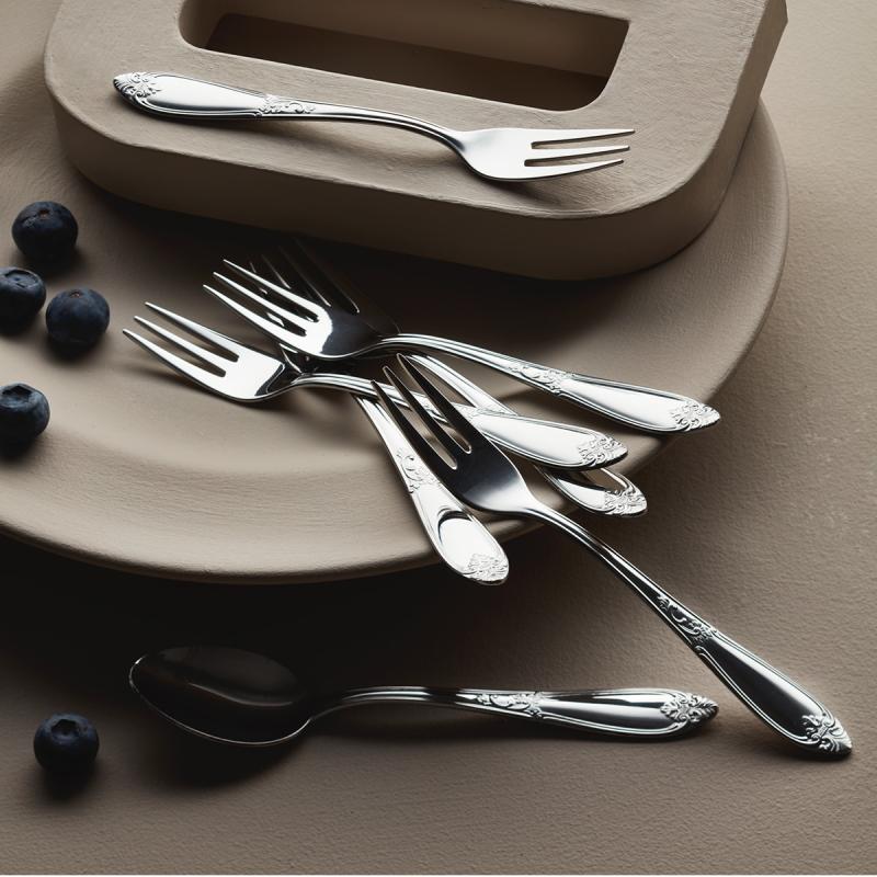 Hardanger bestikk Nina kakegaffel 15 cm