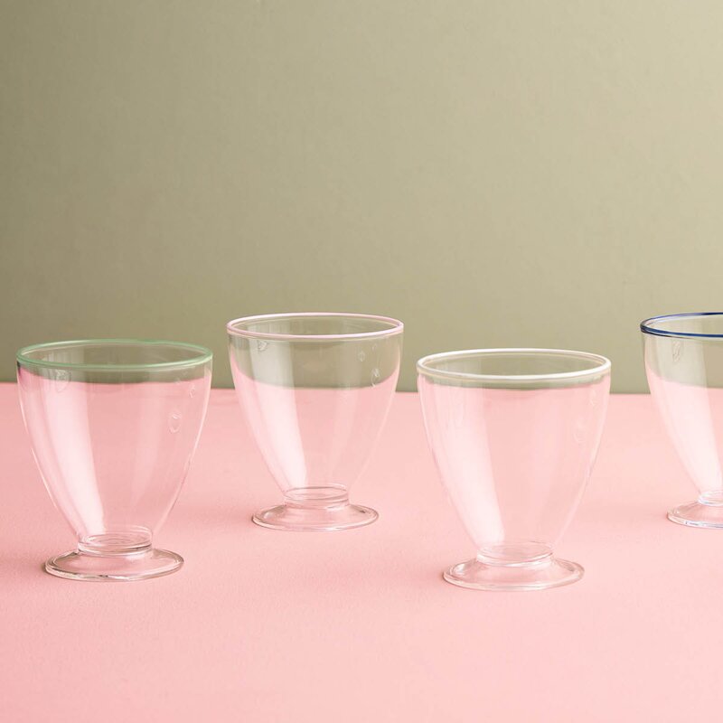 Aida - Life in colour Art dessertglass 25 cl pistachio