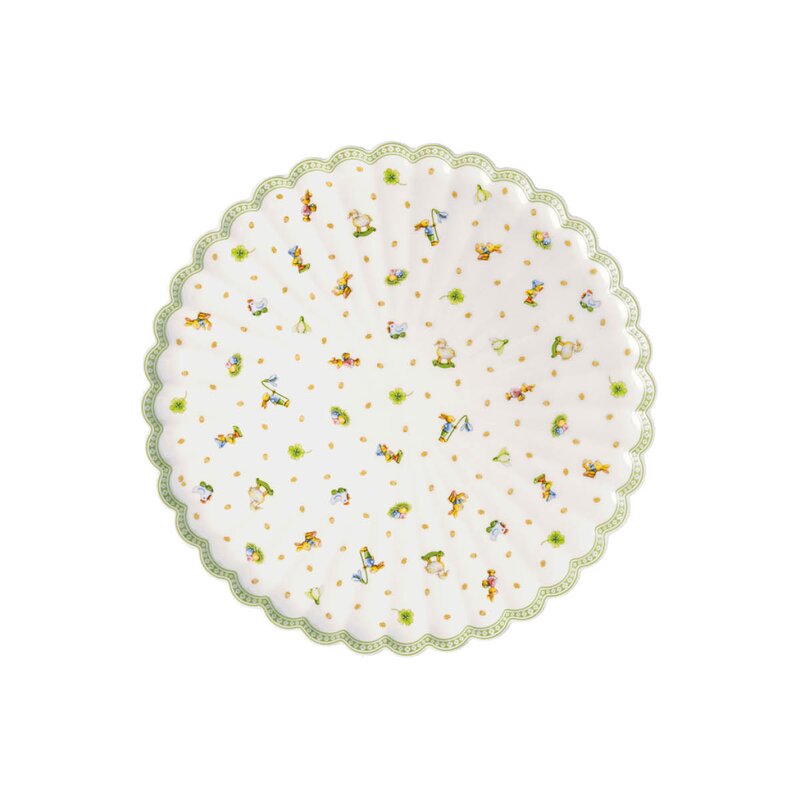 Villeroy & Boch Easter Delight kakefat 31,5 cm grønn