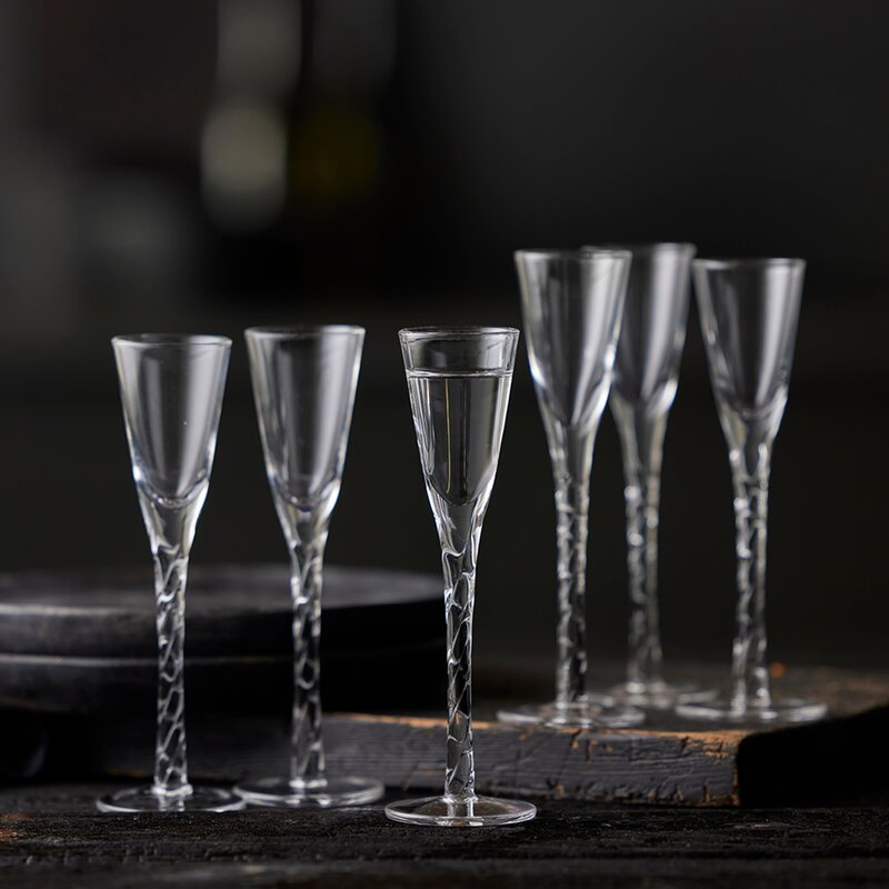 Lyngby Glas Paris snapsglass 2,5 cl 6 stk klar