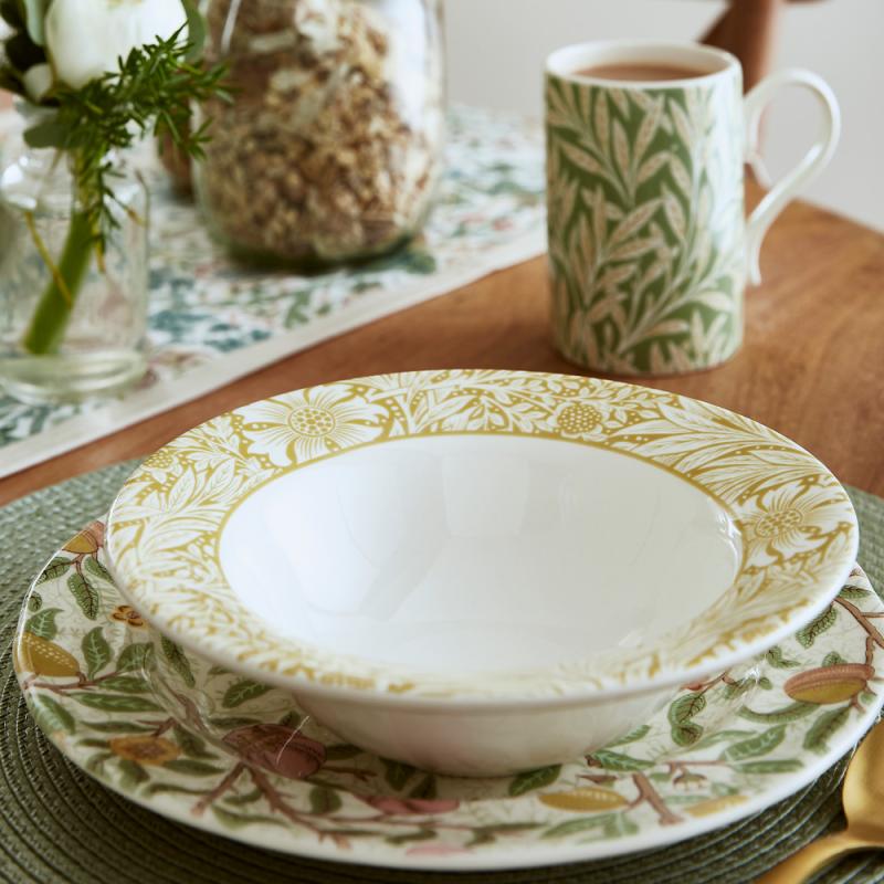 Spode Morris & Co frokostskål 19 cm marigold