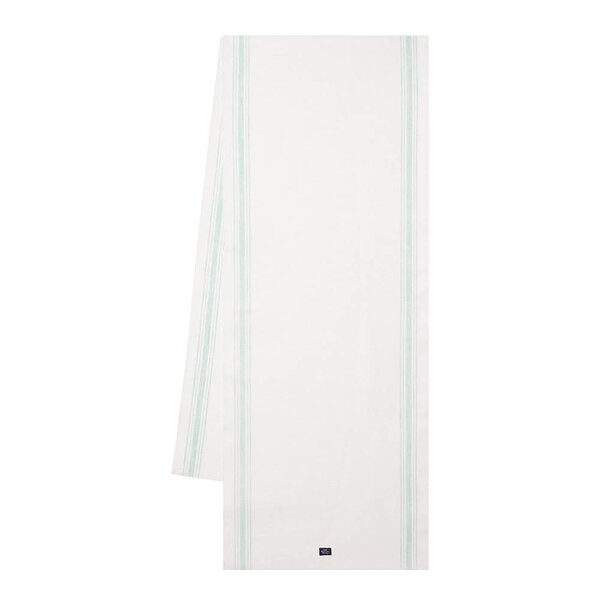 Lexington Løper bomull 50x150 cm grønn/hvit stripete
