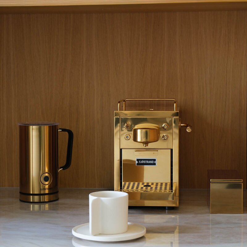 Sjöstrand The Original 2.0 kaffe kapselmaskin 1,2L messing