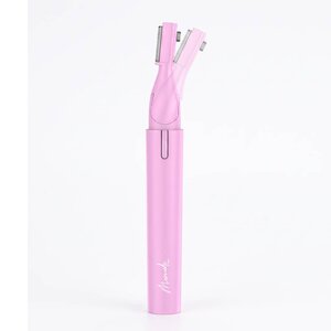 Mermade Facial Shaver øyenbrynstrimmer / ansiktstrimmer rosa