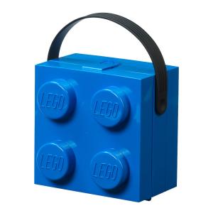 Lego Boks med håndtak blå