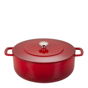 Combekk Støpejernsgryte 28 cm 5,3L cherry