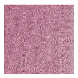 Ambiente Elegance serviett 40x40 cm 15 stk Pale Rose