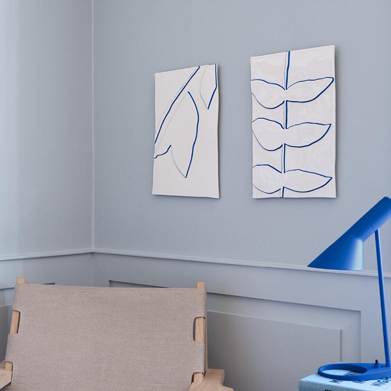 Kähler Relief veggoppheng stalk 28x43 cm