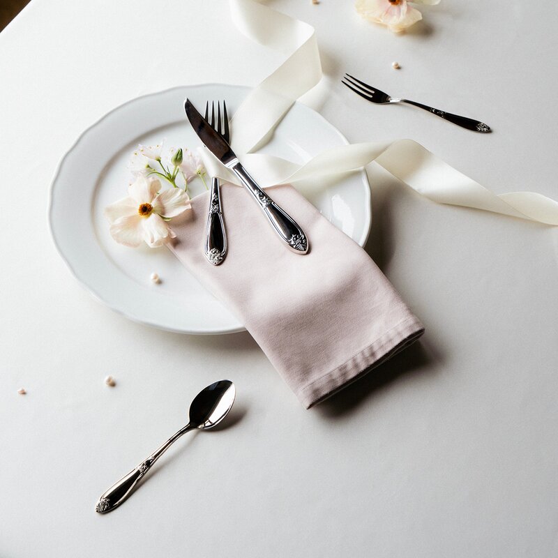 Hardanger bestikk Nina spiseskje 19,55 cm