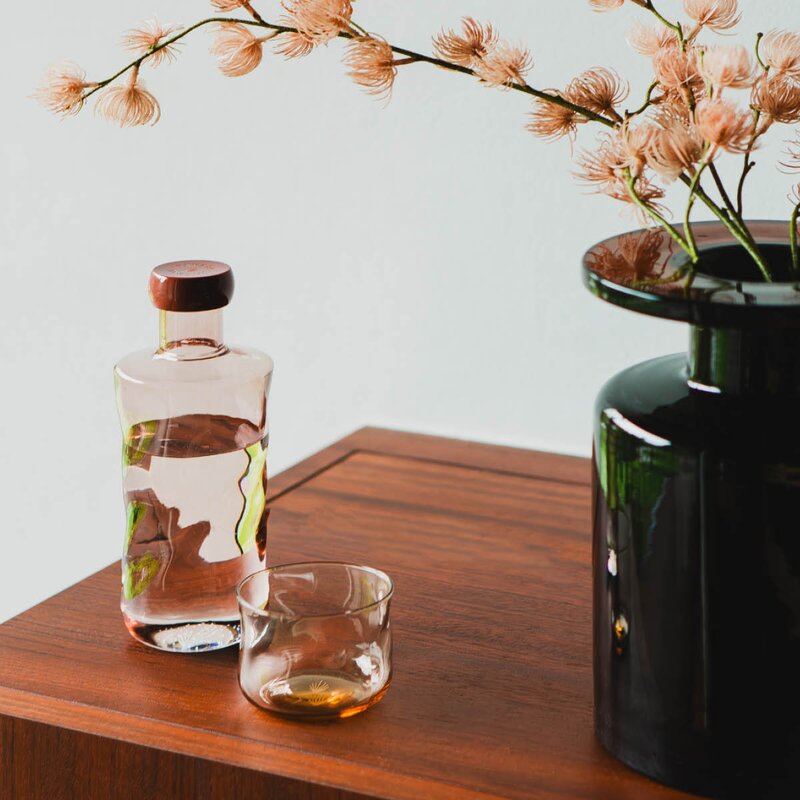 Paveau Swirl tumbler glass small 24 cl 2 stk Glow