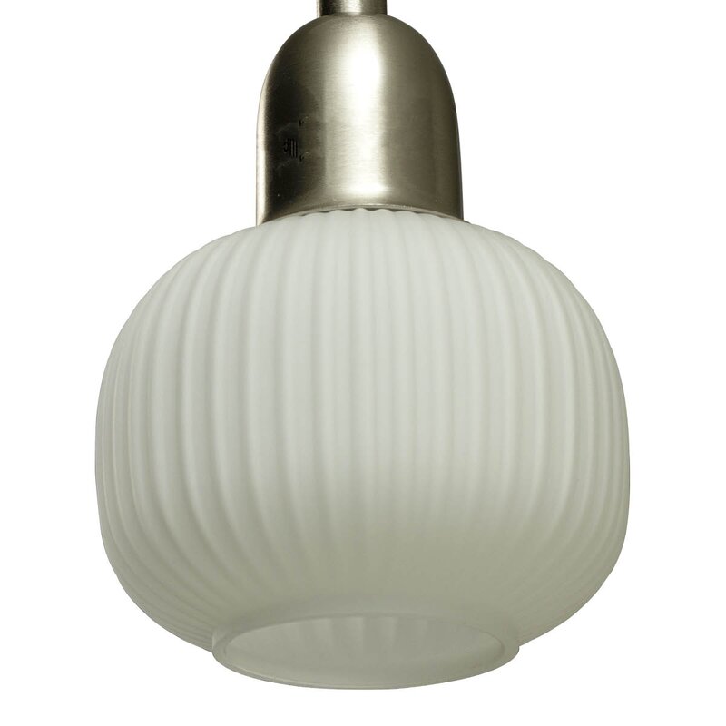 Aneta Lighting Elin vinduspendel 10 cm stål/hvit