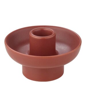 Blomus Vela lysestake 9 cm rød