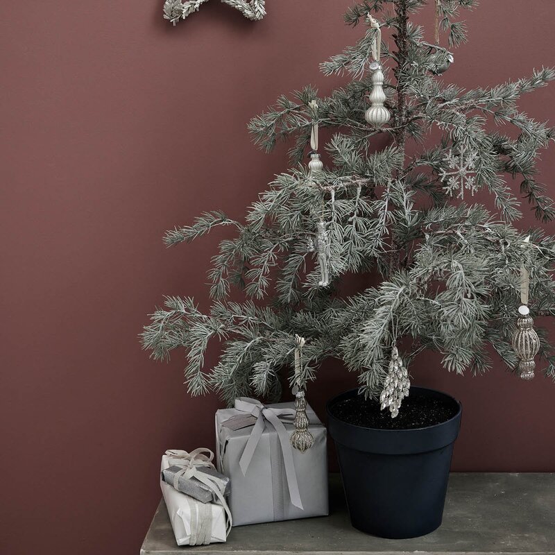 Lene Bjerre Cedille tre med LED-lys 120 cm grønn