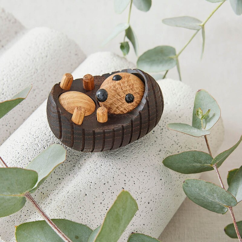 Spring Copenhagen Spike Pinnsvin trefigur 4 cm termoask