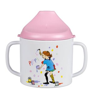Rätt Start Pippi Langstrømpe tutekopp 18 cl Bursdag hvit
