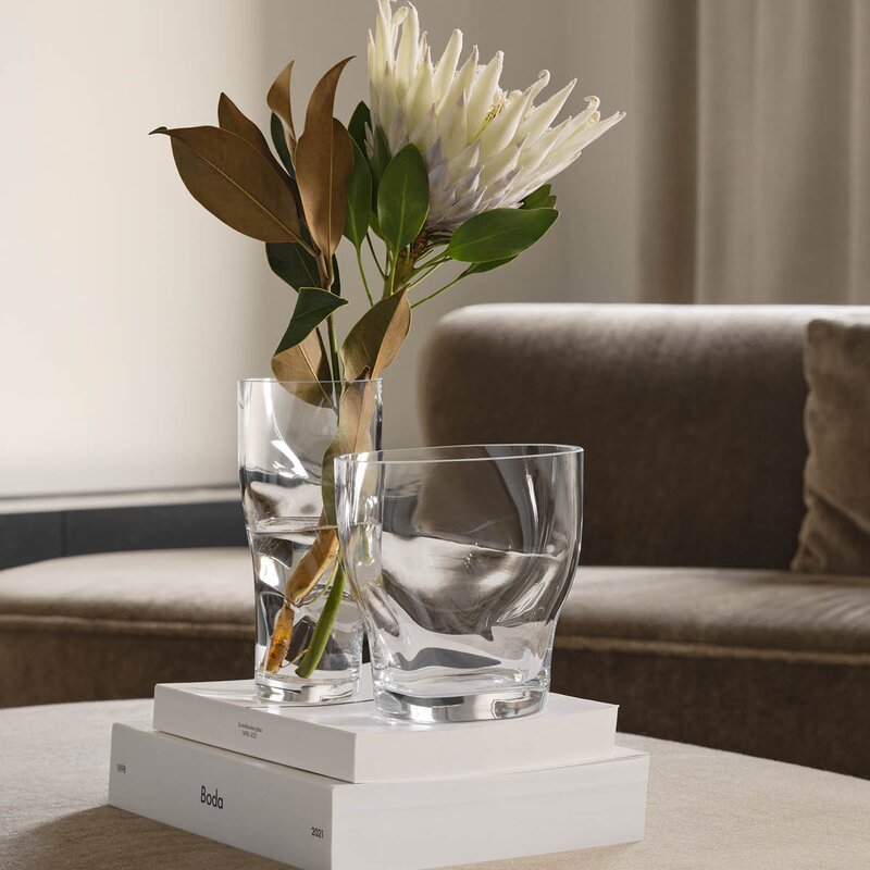 Orrefors Squeeze vase 23 cm klar