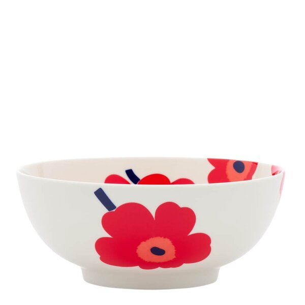 Marimekko Oiva Unikko serveringsskål 1,3L