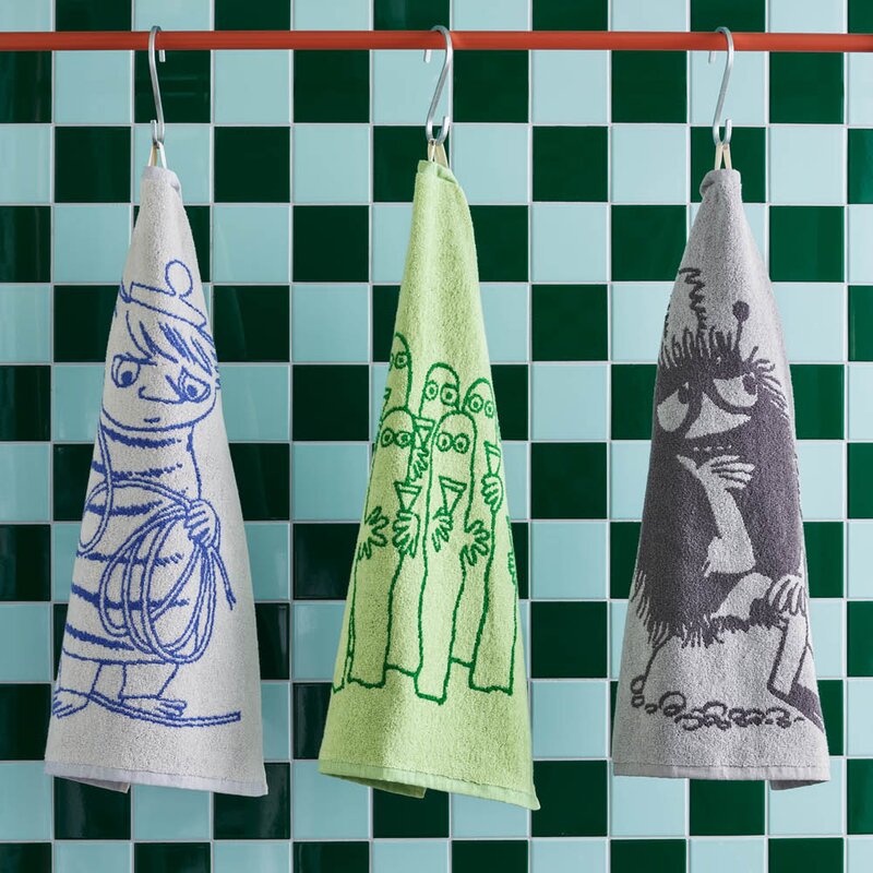 MoominArabia Mummi håndkle 30x50 cm Tootikki blå