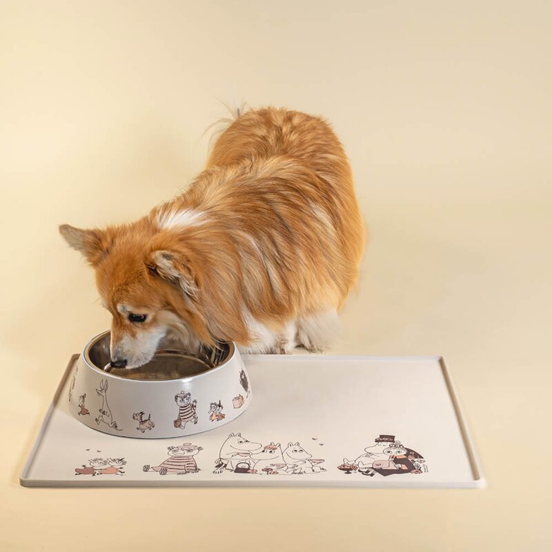 Muurla Mummi Pets matskål 1,2L beige