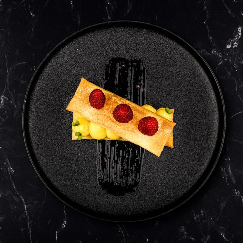 Plate It Dekorpensel 23 cm 2 stk stål/grå