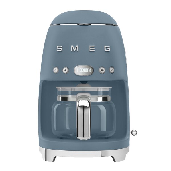 SMEG Kaffetrakter DCF02 1,4L storm blue