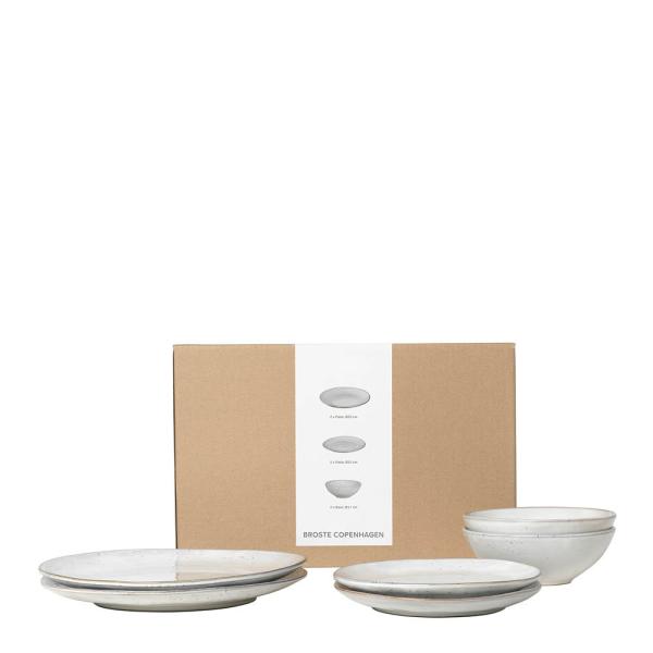 Broste Copenhagen Nordic Sand middagssett 6 deler
