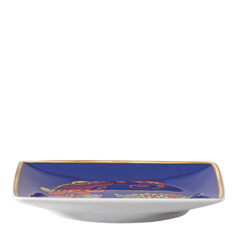 Versace Alphabet skål 12 cm kvadratisk G
