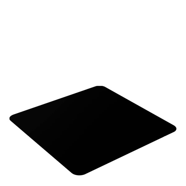 Espegard Underlagsplate firkant 60x60 cm svart