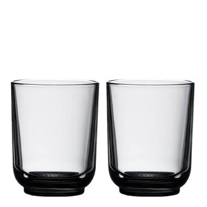 Fellow Pirch latte glass 33 cl 2 stk Smoke