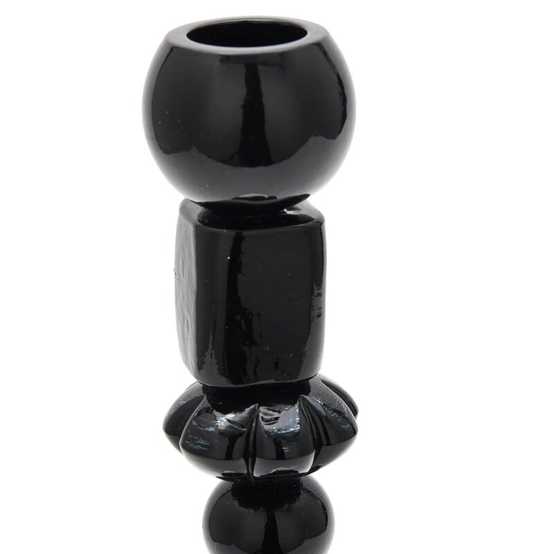 Pols Potten Beads lysestake S 34 cm svart