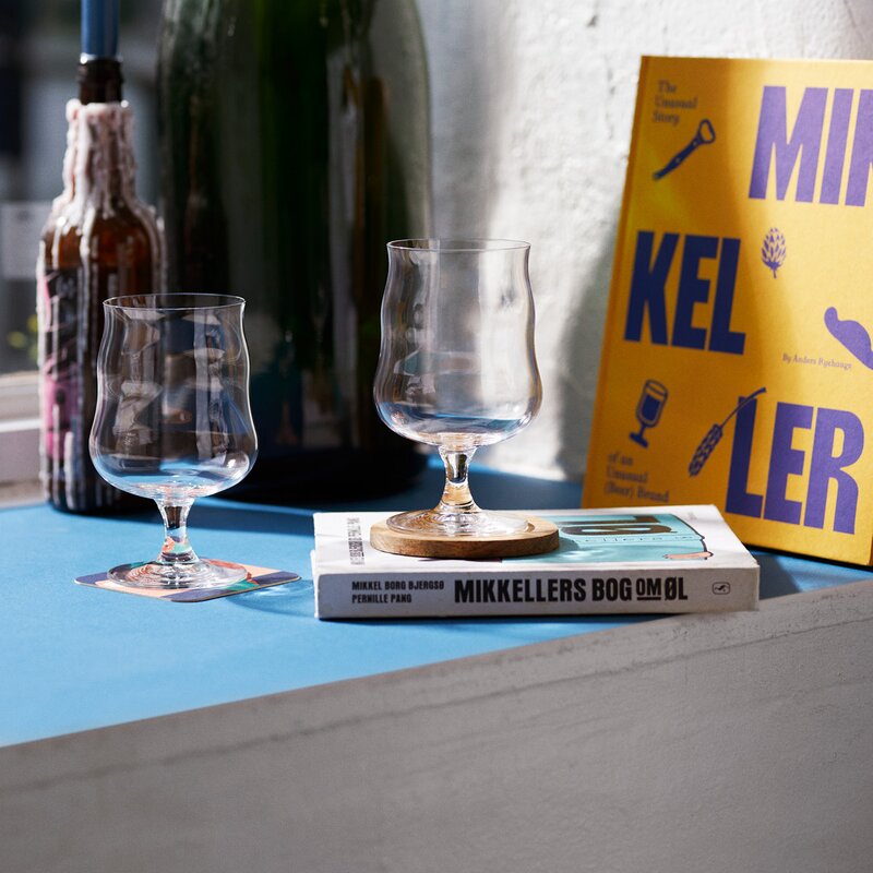 Holmegaard Mikkeller ølglass universal 40 cl 2 stk klar