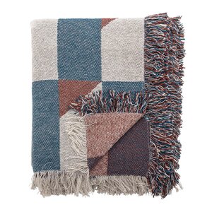 Bloomingville True pledd 160x130 cm flerfarget
