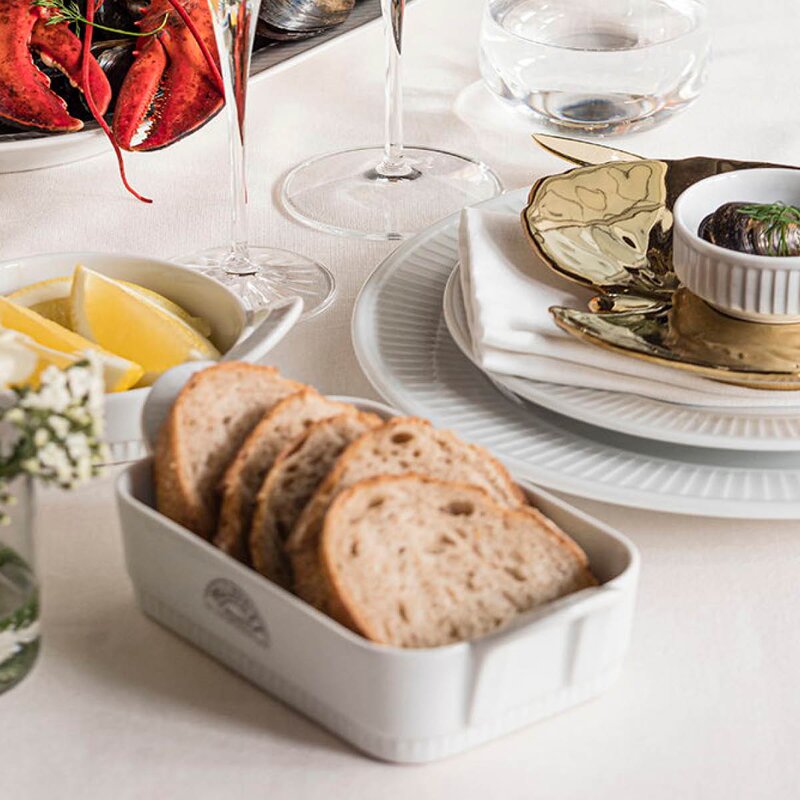 Pillivuyt Plissé skål 7 cm hvit