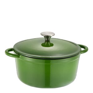 Dorre Gretl støpejernsgryte rund 24 cm 4L grønn
