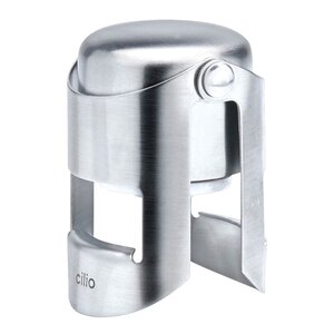 Cilio Champagnekork 5,5 cm stål