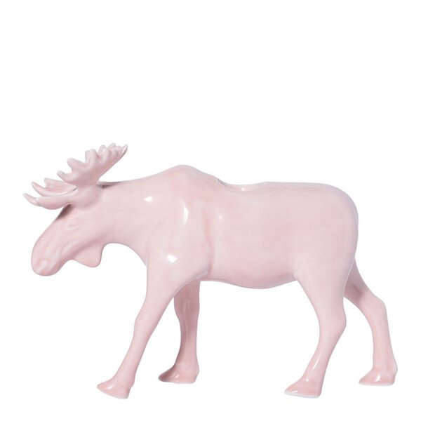 Magnor Moose lysestake elg 14 cm rosa