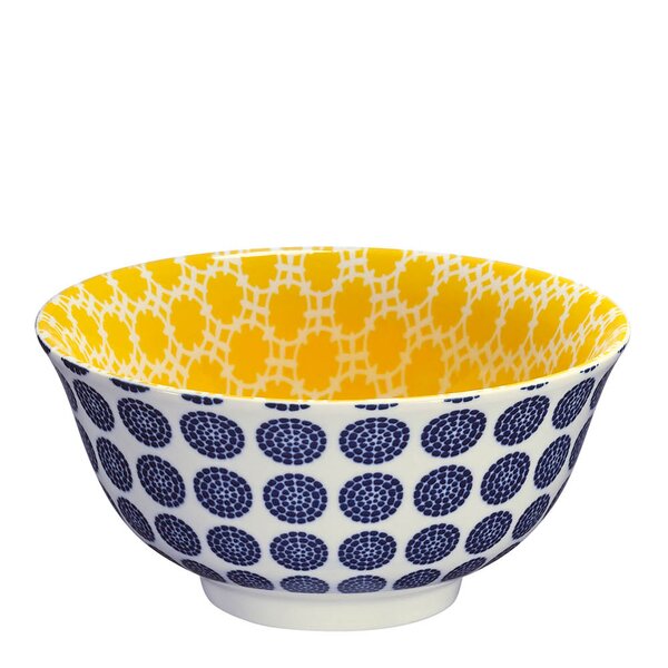 Cilio AMICI skål 50 cl 15,5 cm prikker