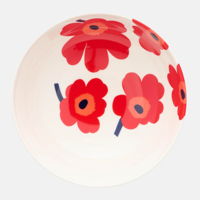 Marimekko Oiva Unikko serveringsskål 1,3L