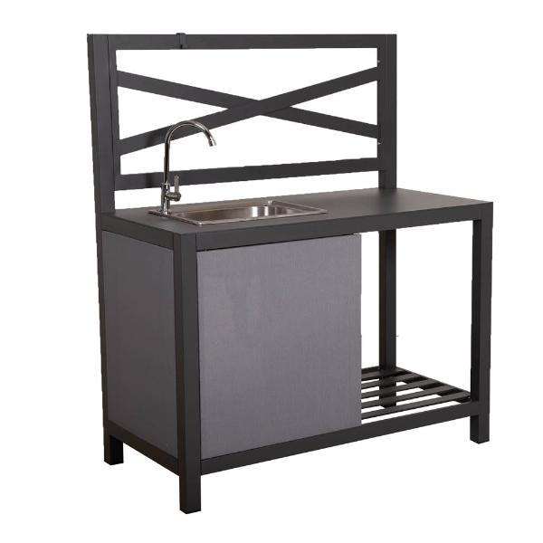 Easy Living Tampa utekjøkken mørk grå