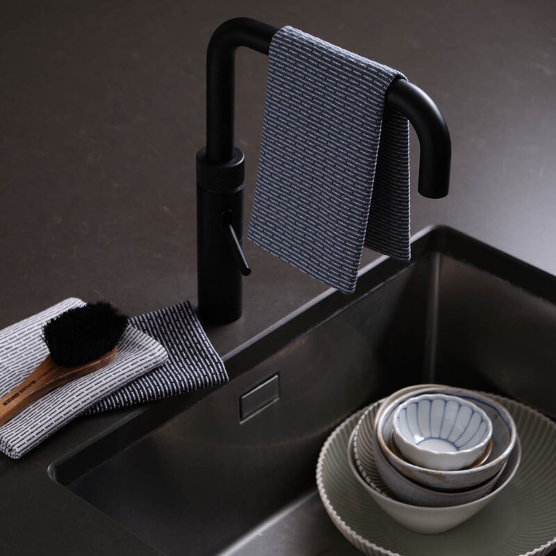 The Organic Company Kjøkkenklut 30x35 cm 3 stk ocean