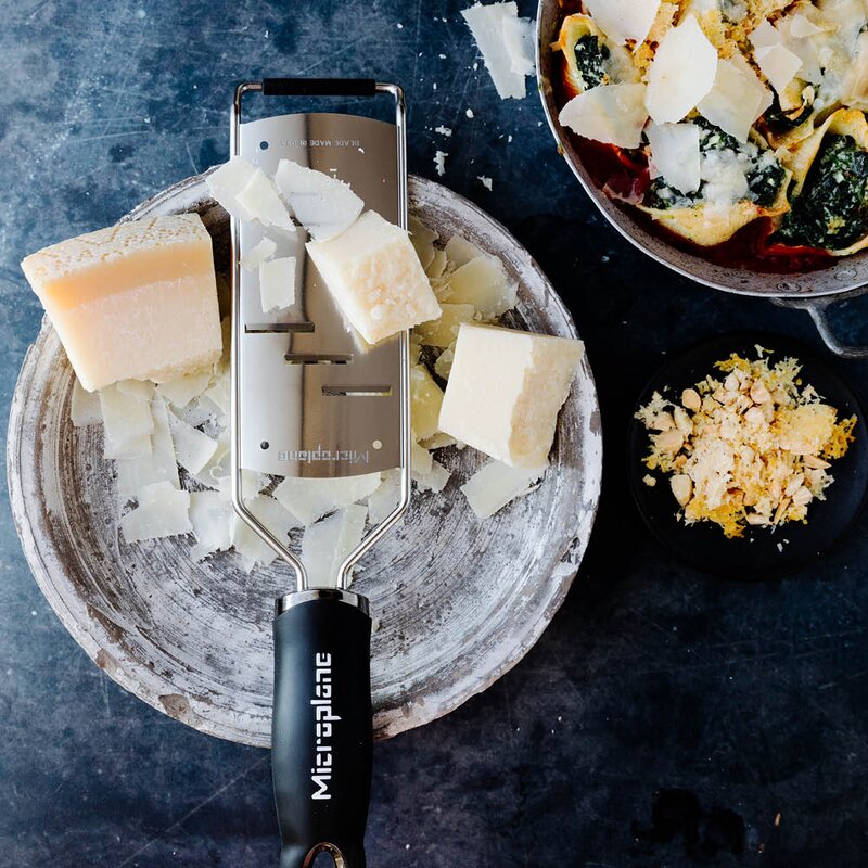 Microplane Gourmet Large Shaver rivjern høvel svart