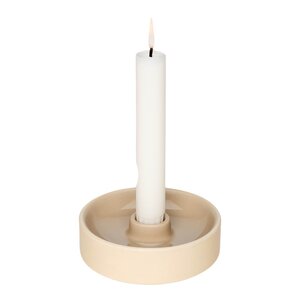 Arabia Kirnu lysestake 11x3,5 cm beige