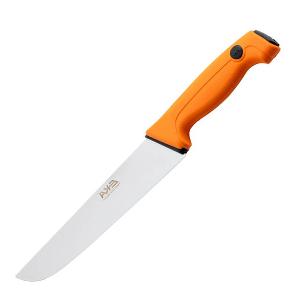 EKA Pro slaktekniv m/bredt blad 24 cm oransje