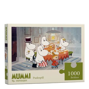 Inspirasjon Forlag Mummi puslespill 1000 brikker Lunsj