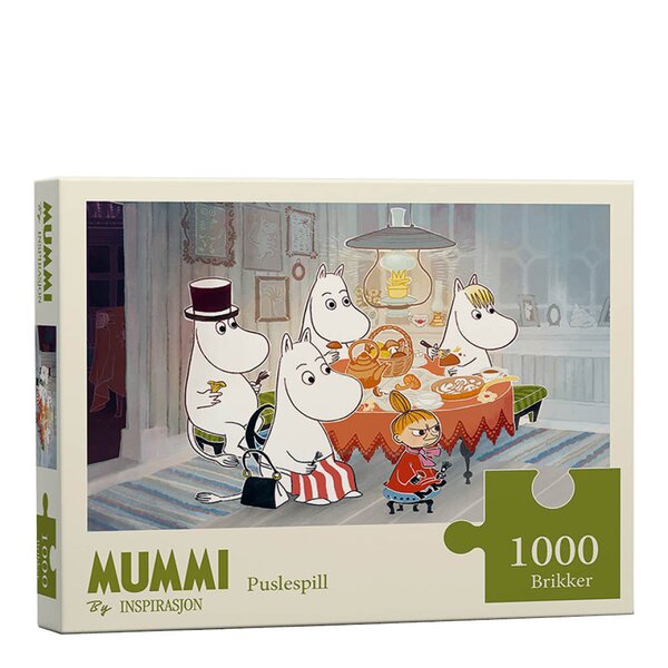 Inspirasjon Forlag Mummi puslespill 1000 brikker Lunsj