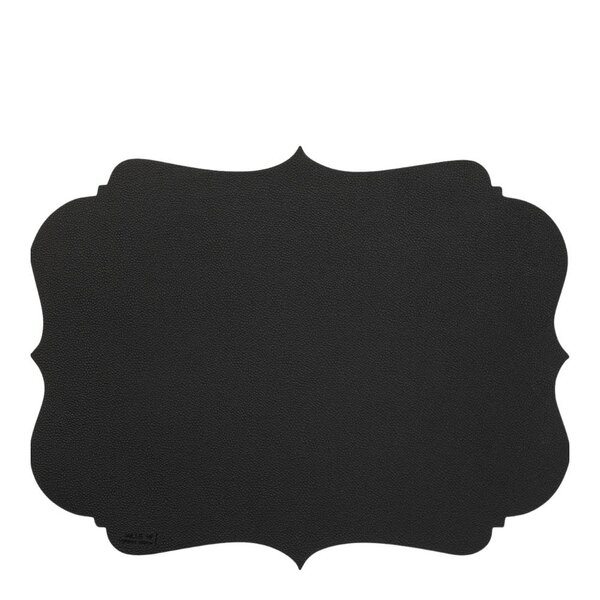 MiLLE W NORDISK DESIGN Vintage bordbrikke 44x35 cm svart