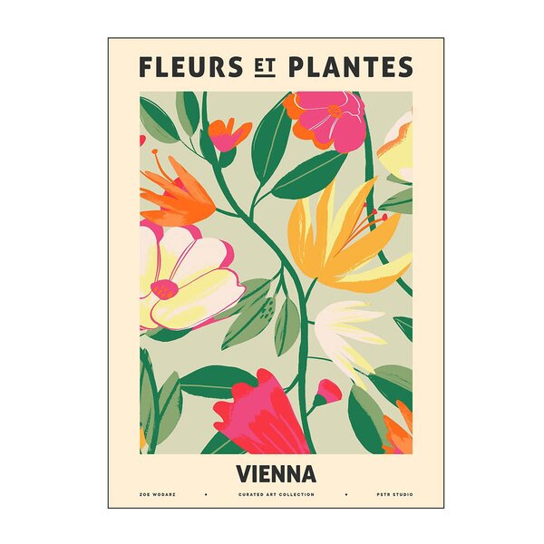 Poster & Frame PSTR Studio poster 50x70 cm zoe fleurs et plantes vienna