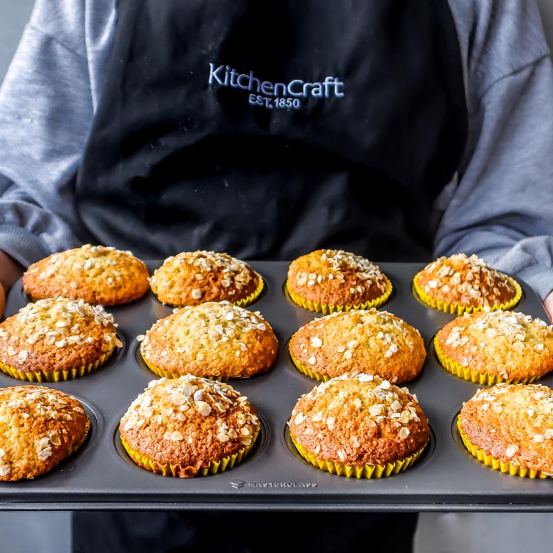 MasterClass Muffinsform for 12 muffins 35x27 cm grå