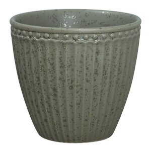 GreenGate Everyday Alice lattekopp 35 cl olive green